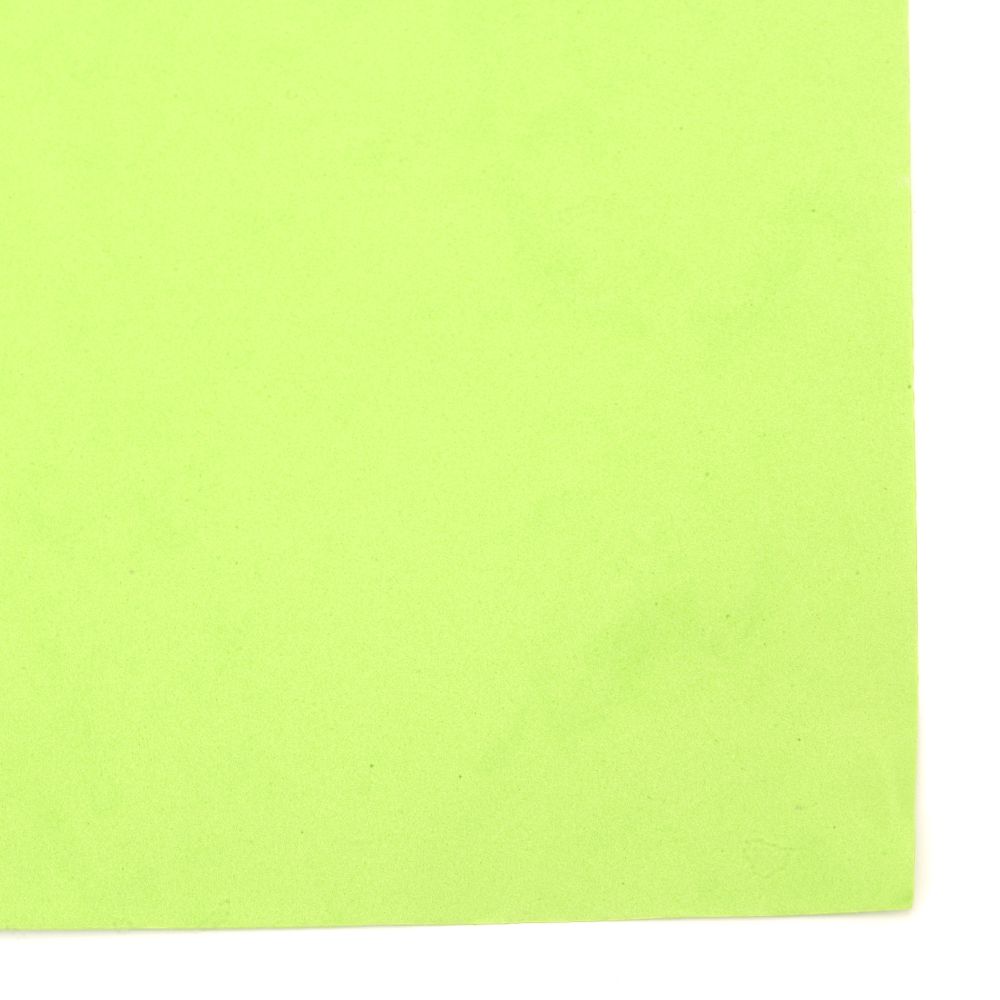 EVA Material / Microcellular Foam Rubber / 0.8~0.9 mm A4 20x30 cm Light Green
