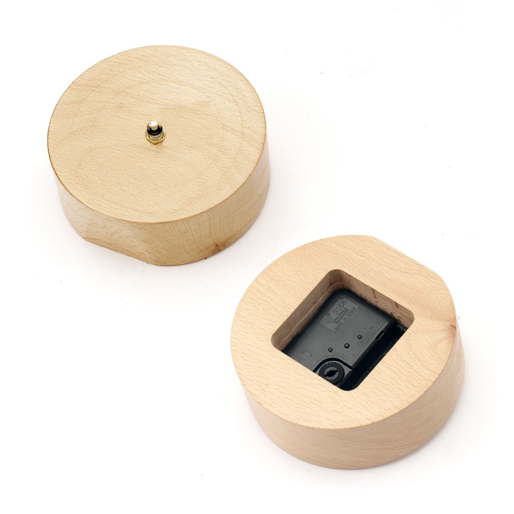 Wooden base for clock  120 mm
