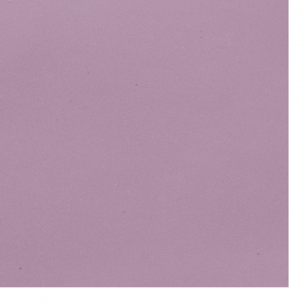 Фоамирана гумирана хартия светло лилава  0.8~0.9 мм 50x50 см 