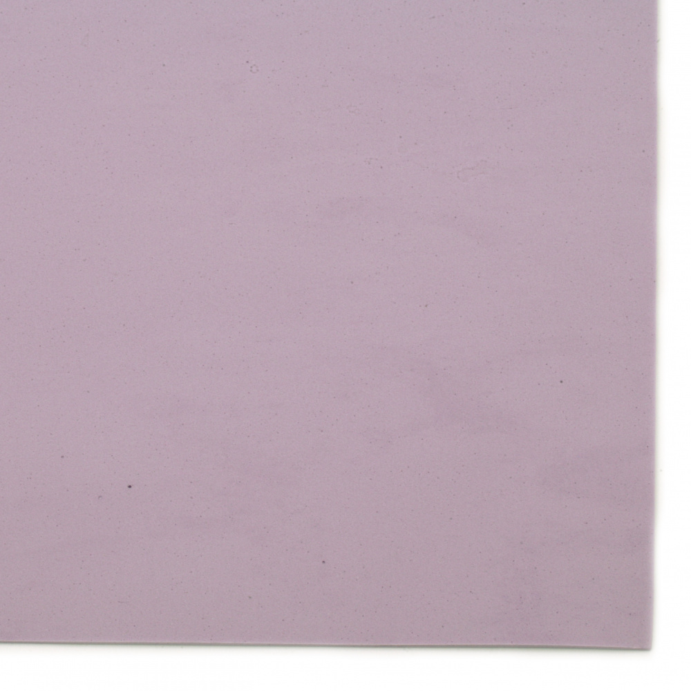 Material EVA / cauciuc microporos / 2 mm A4 20x30 cm violet deschis