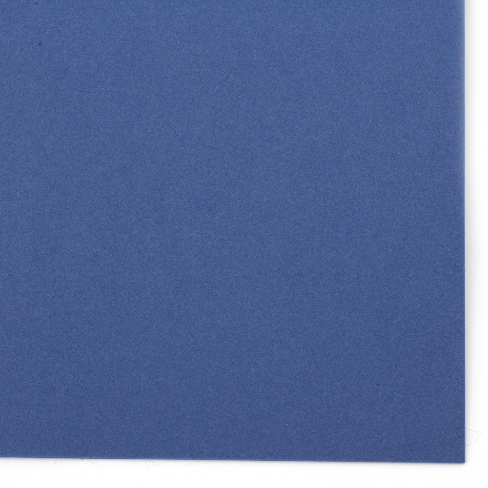 Material EVA / cauciuc microporos / 2 mm A4 20x30 cm albastru