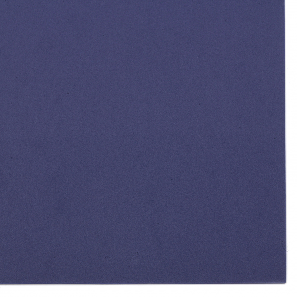 Material EVA / cauciuc microporos / 2 mm A4 20x30 cm albastru închis
