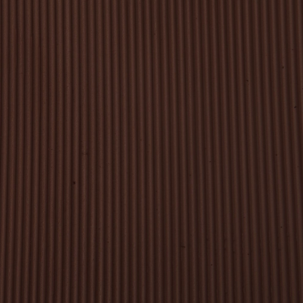 EVA Foam /Craft Foam/ Corrugated, Brown Color, 2 mm, A4 20x30 cm