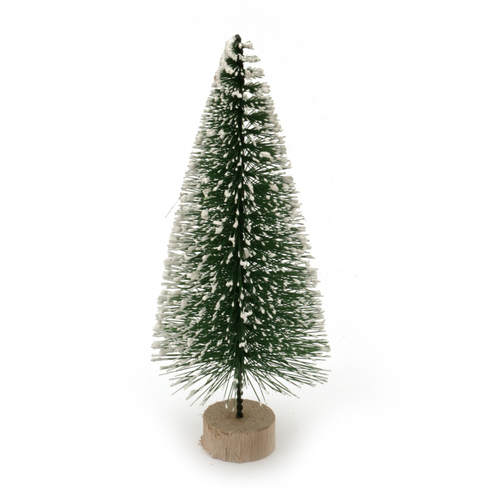 Christmas tree decoration 120~131x45~5 mm on a green stand