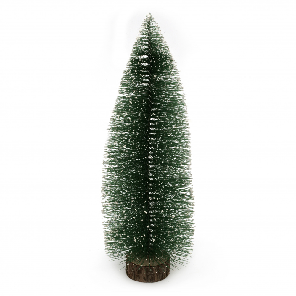 Christmas Decoration Tree, 300x95 mm on Stand, Green Color