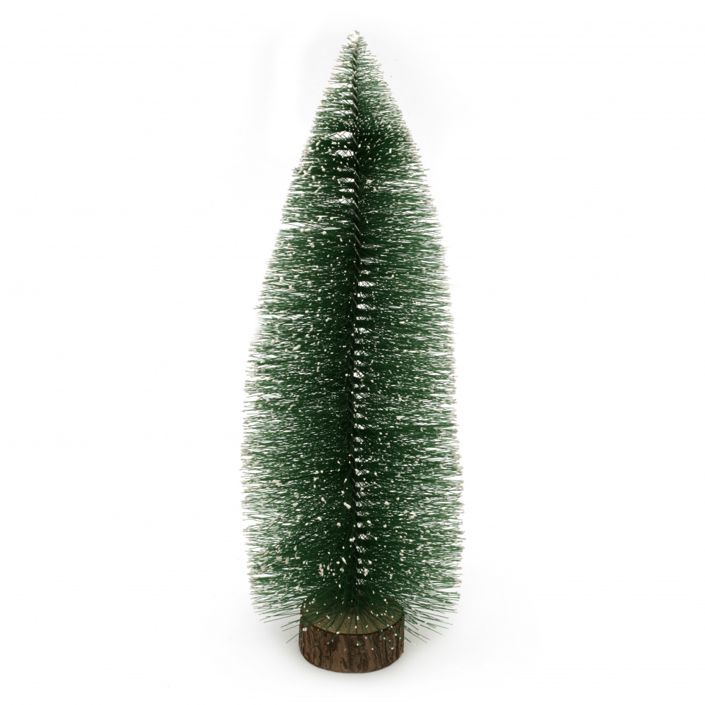 Christmas tree in green for decoration 350x130 mm on a stand