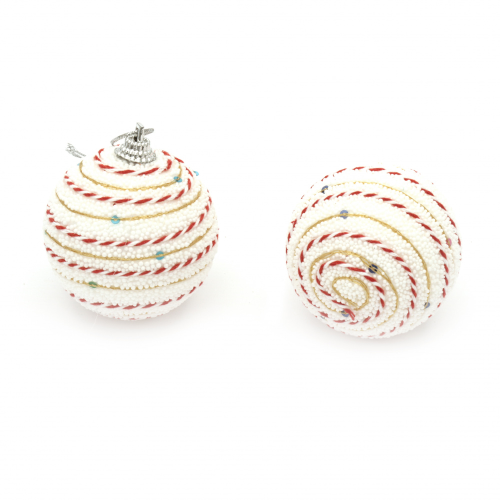 Christmas Balls for Decoration, 57 mm - 6 Pieces