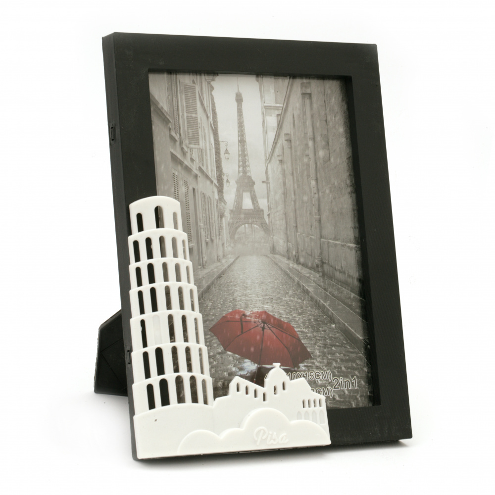 Photo Frame for Picture, Pisa Style, 13x18 cm, White Color