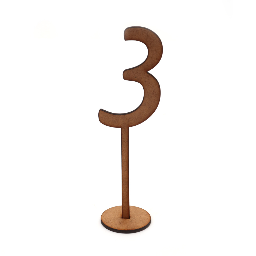 MDF Table Numbers No. 3 155 mm