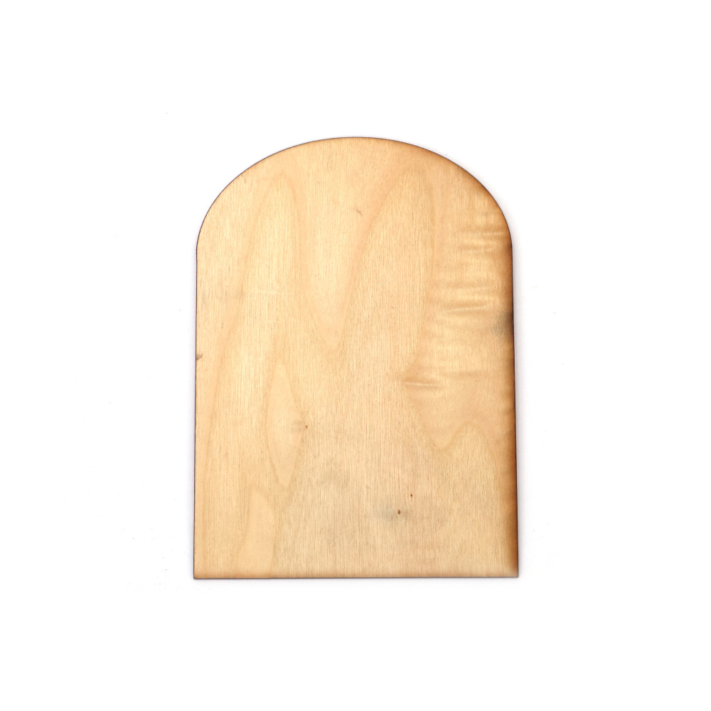 Decorative Plywood Base, 9x13 cm - 2 pcs