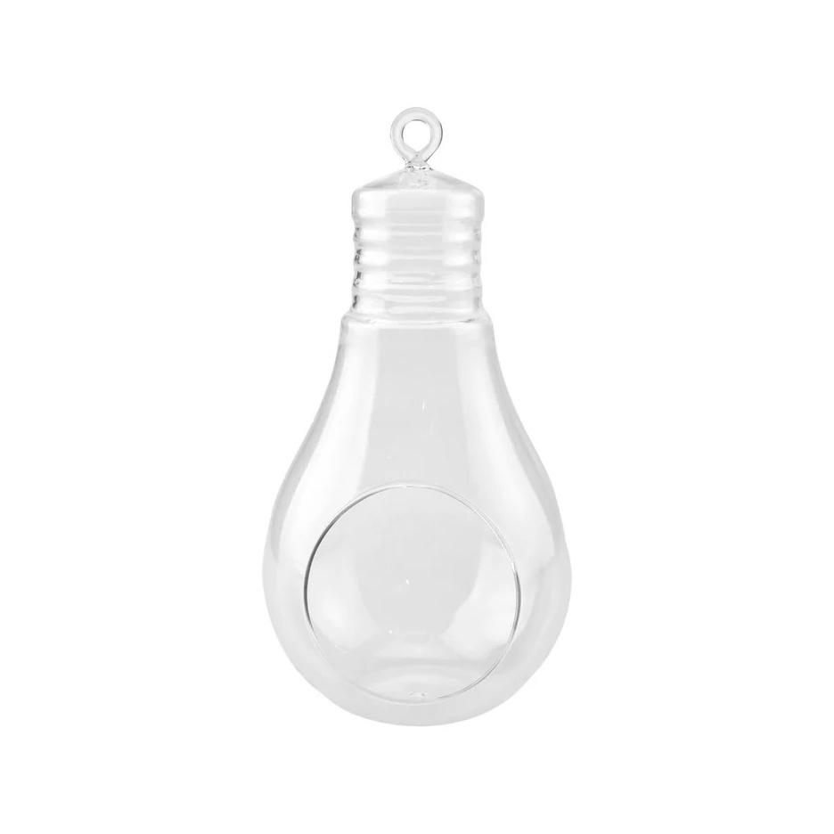 Clear Plastic Bulb 2 Parts 155x200 mm with 55 mm Opening