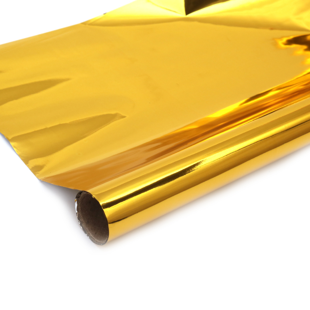 Aluminum Foil, 70x200 cm, gold color