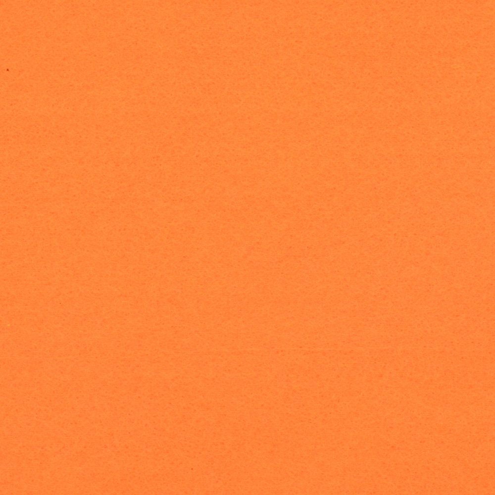 Pâslă moale 1 mm A4 20x30 cm culoare portocaliu -1 bucată