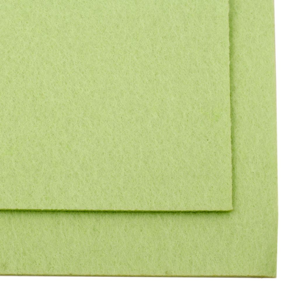 Φύλλο τσόχας 4 mm A4 20x30 cm πράσινο ανοιχτό -1 τεμάχιο