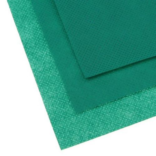 Felt 0.5 mm type panama A4 20 x 30 cm for applications, decorations and embroidery - green