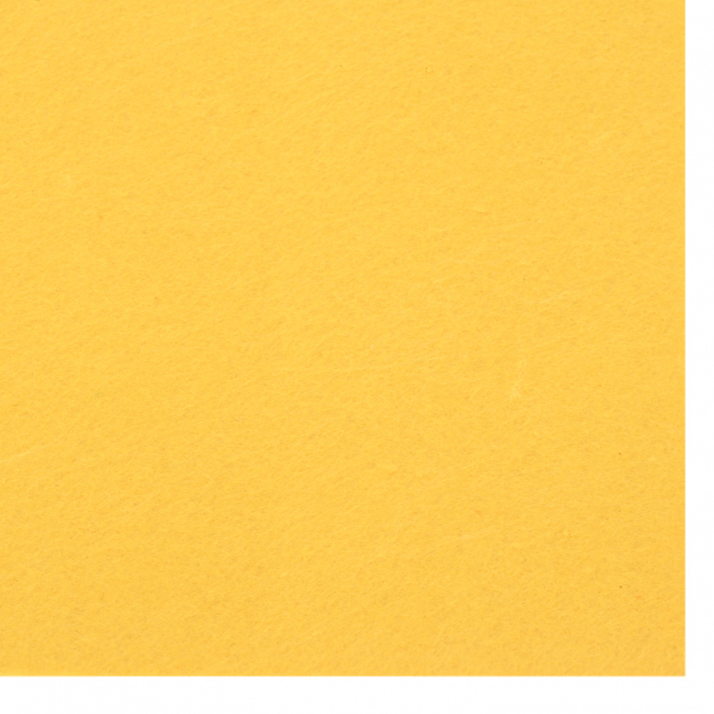 Φύλλο τσόχας 1 mm A4 20x30 cm κίτρινο σκούρο -1 τεμάχιο