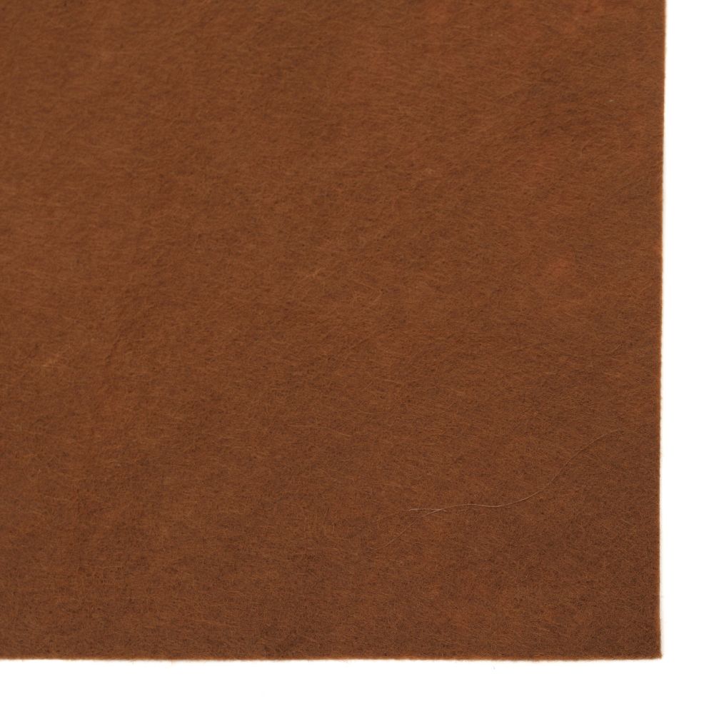 Brown Felt Sheet, A4 20x30mm 1mm  