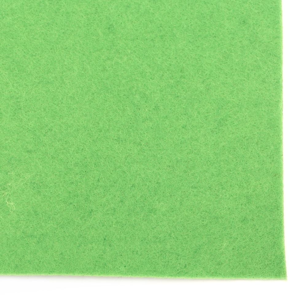 Felt, 2 mm, A4 20x30 cm, Green Color - 1 piece
