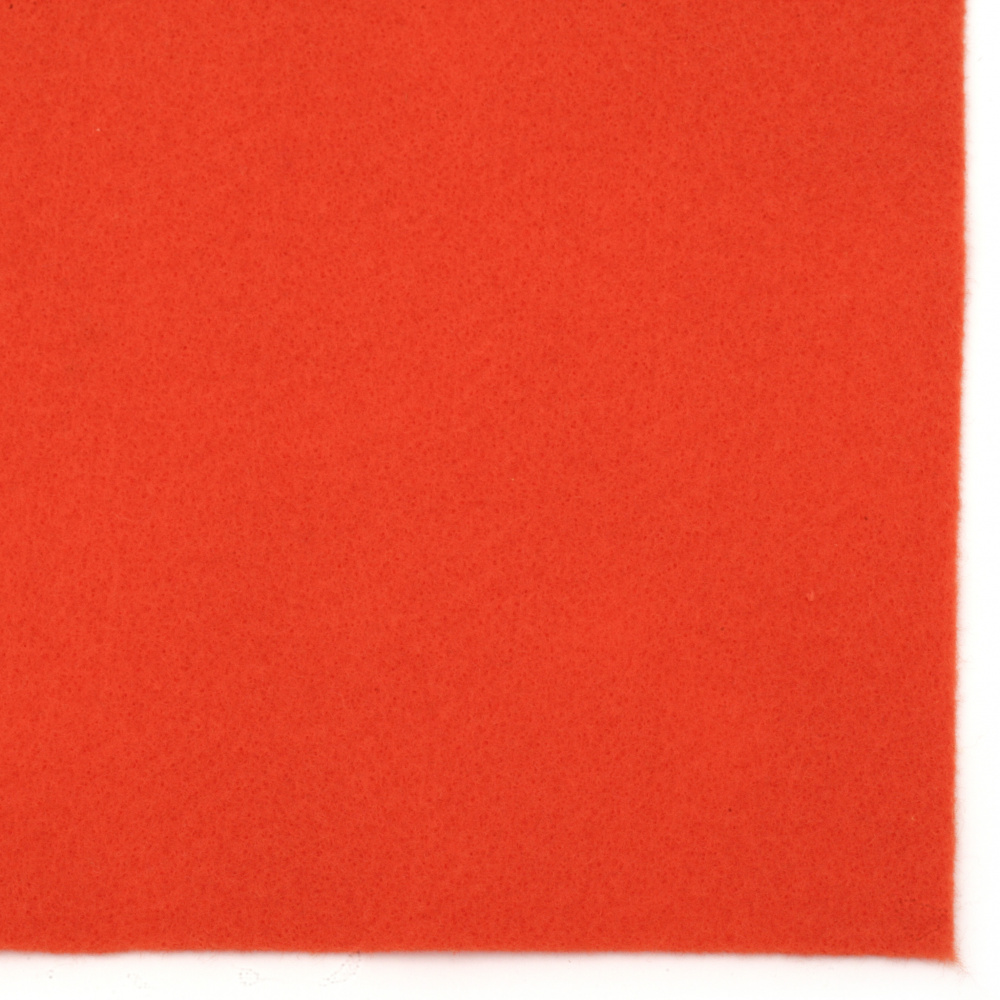 Φύλλο τσόχας μαλακό 1 mm A4 20x30 cm πορτοκαλί -1 τεμάχιο