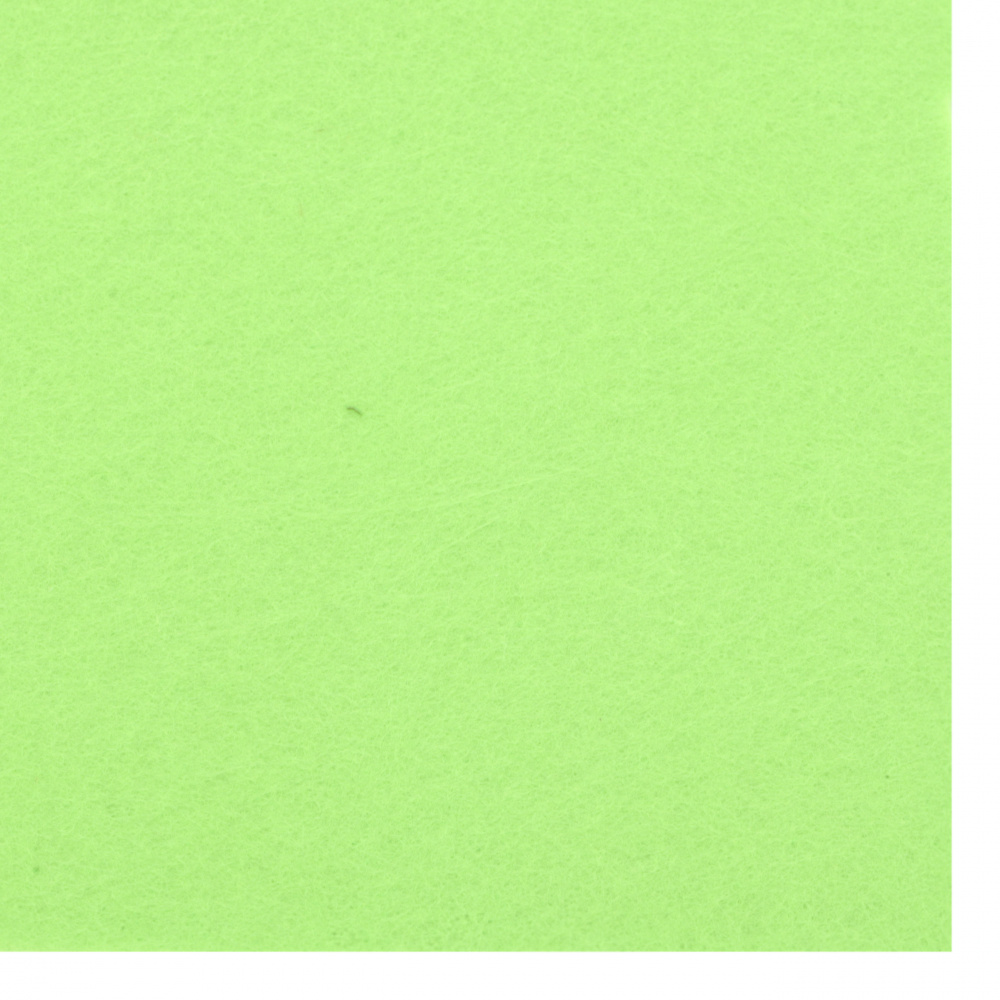 Мек акрилен филц 2 мм A4 20x30 см цвят светло зелен -1 брой