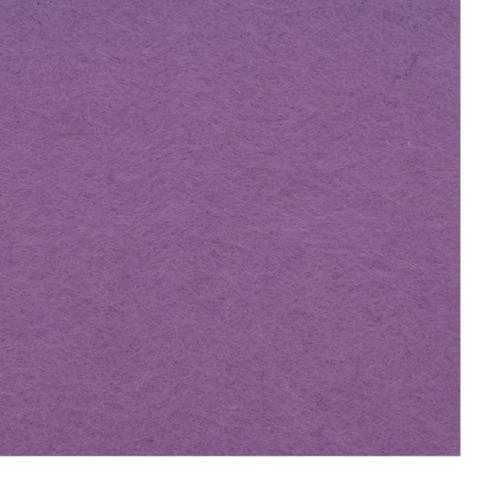 Soft Felt Fabric Sheet DIY Craftwork Decoration 2 mm A4 20x30 cm color purple -1 piece