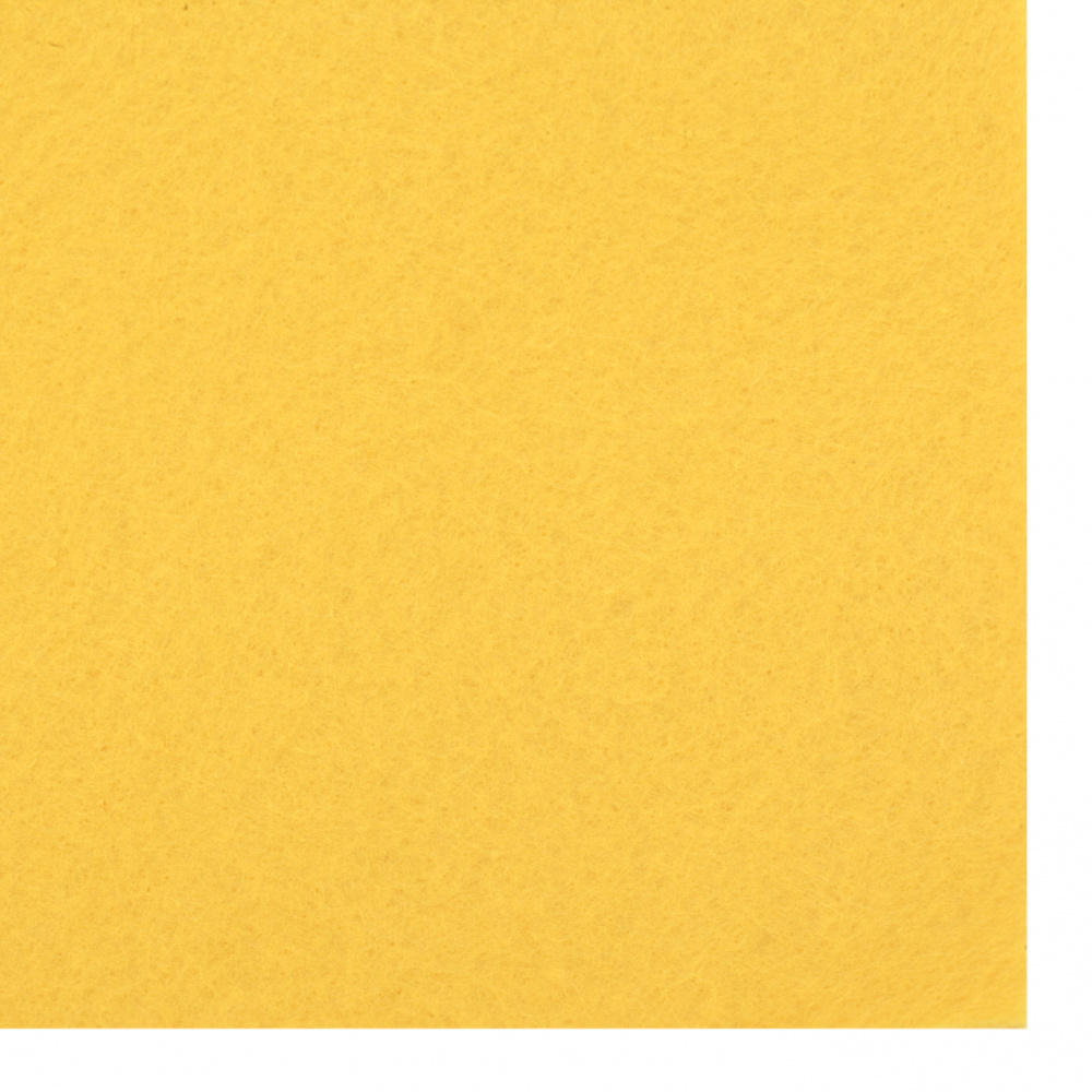 Φύλλο τσόχας μαλακό 2 mm A4 20x30 cm κίτρινο σκούρο -1 τεμάχιο