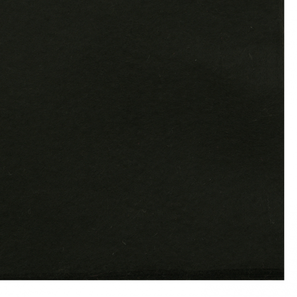 Φύλλο τσόχας μαλακό 2 mm A4 20x30 cm μαύρο -1 τεμάχιο