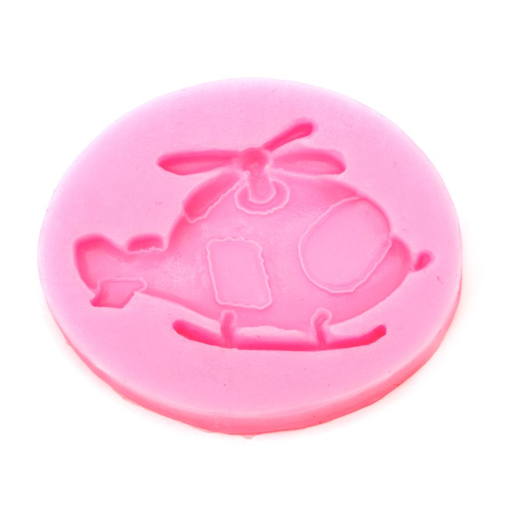 Silicone Mold Helicopter, 68x55x10 mm