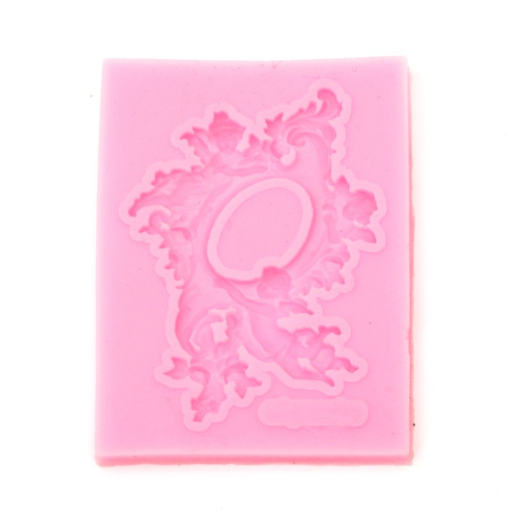 Silicone Mold Frame with Angels, 60x80x6mm