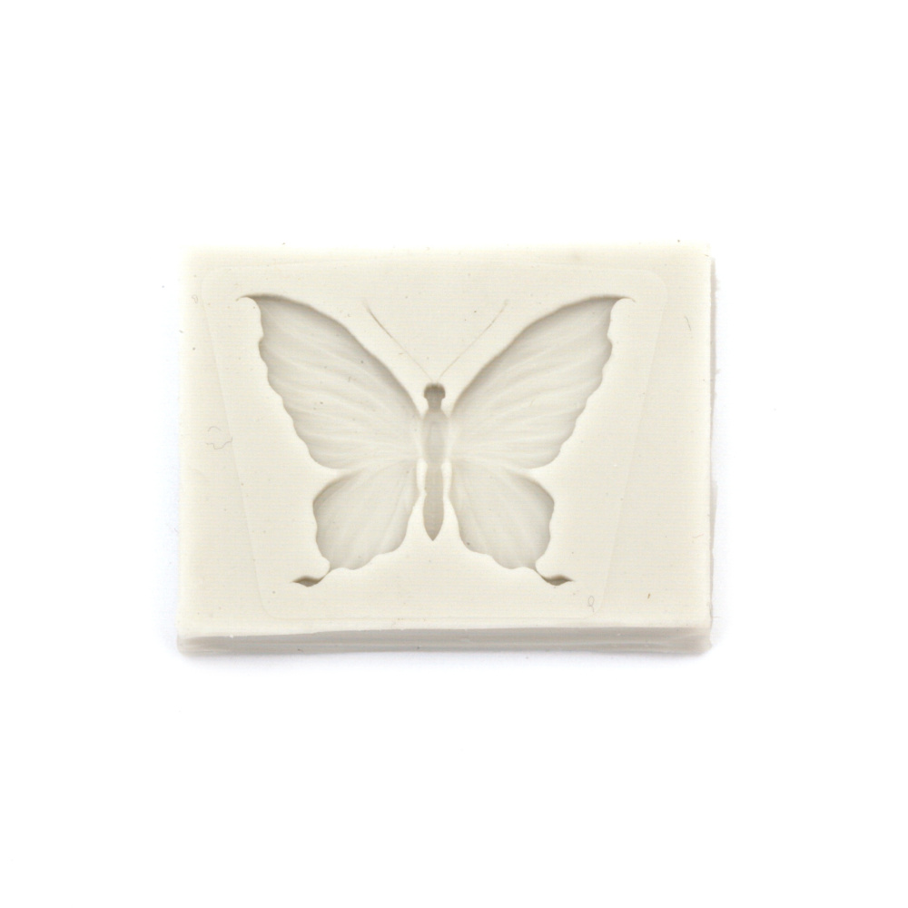 Silicone mold /mould/ 38x29x6 mm butterfly