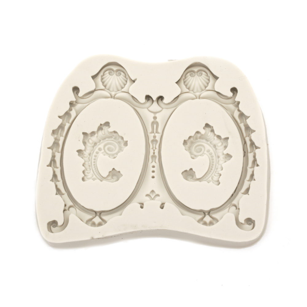 Silicone Mould, Sizes: 125x110x10 mm Silicone Mold Shape: Frame