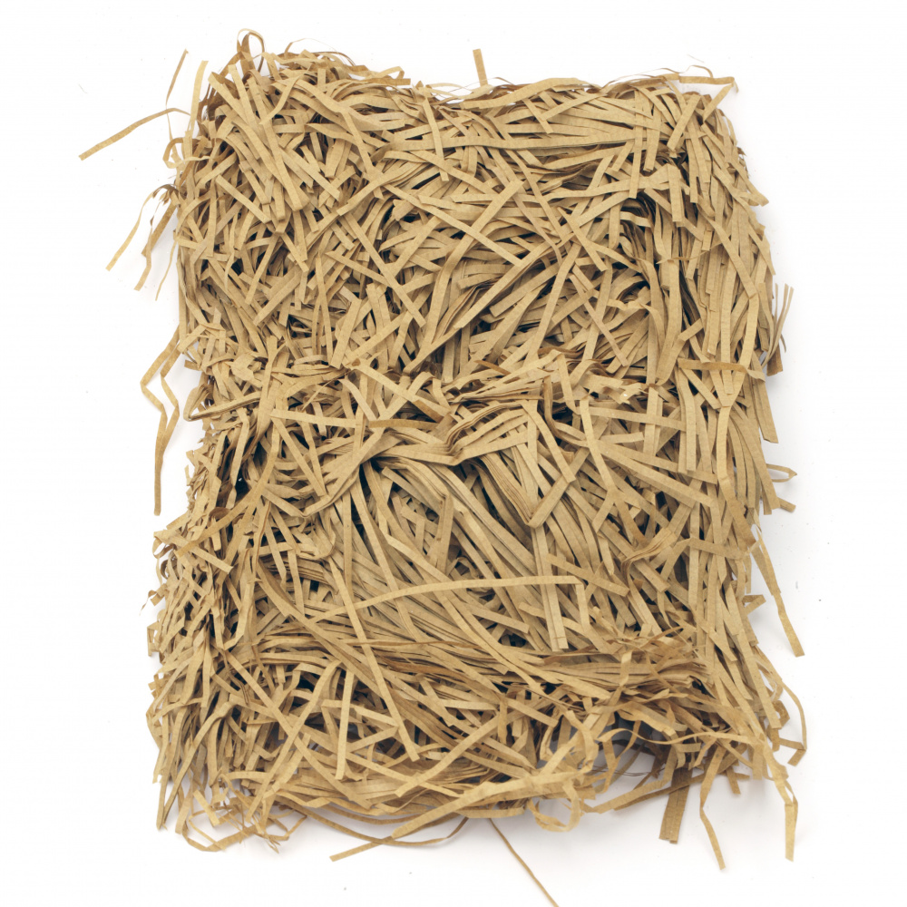 Paper Grass in Dark Flesh-Coloured - 50 Grams