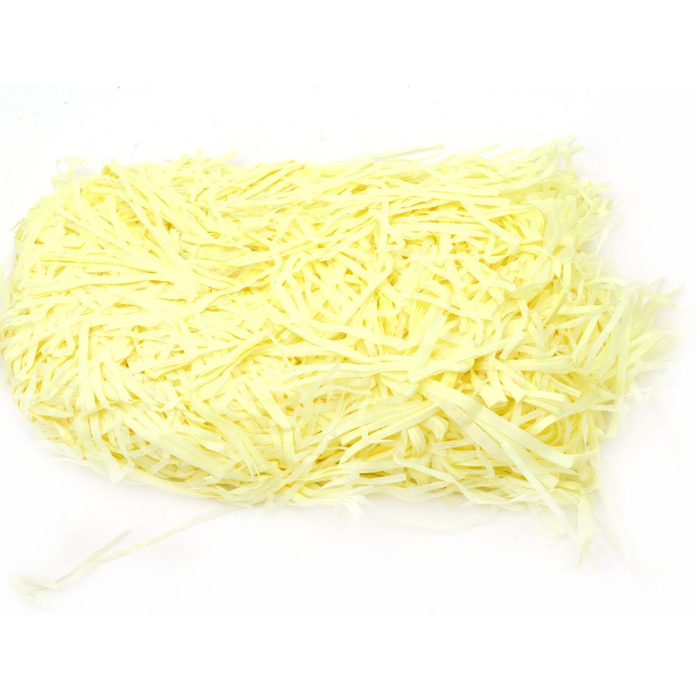 Paper Grass in Yellow Color - 50 Grams