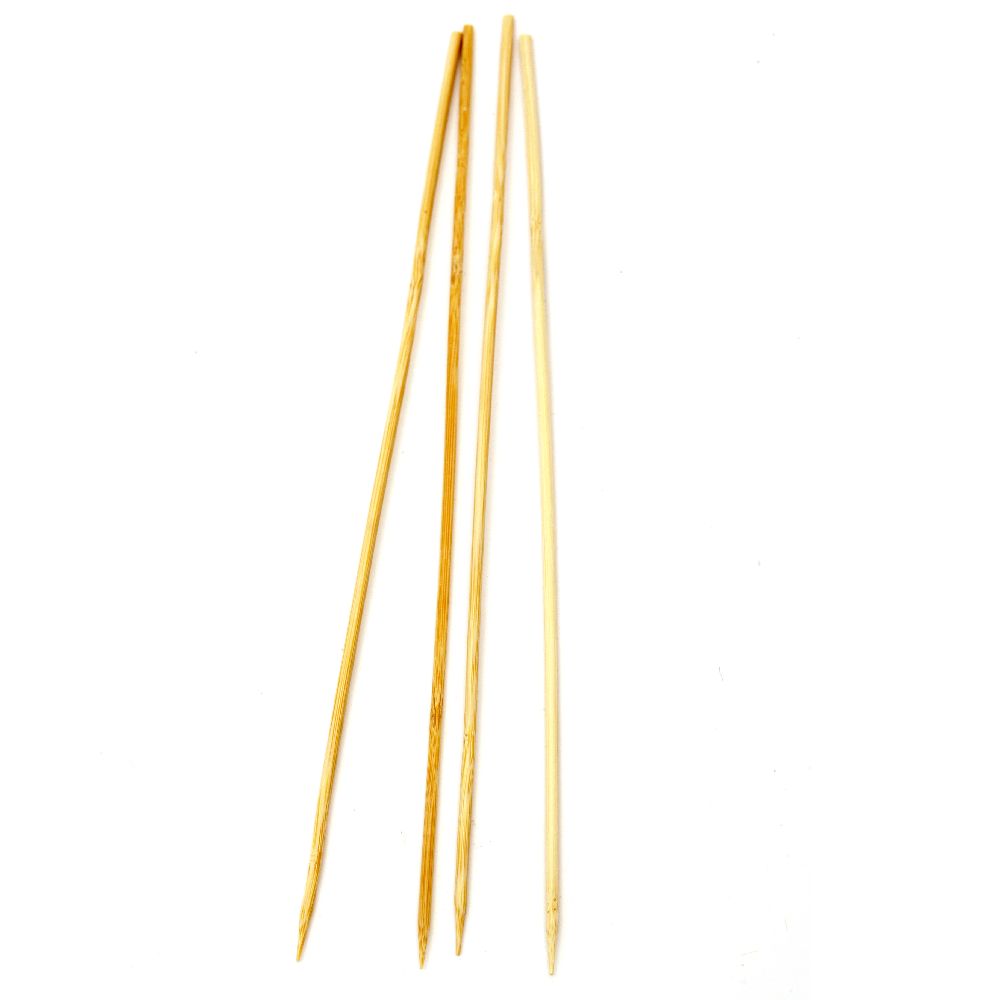 Bamboo sticks 250x3 mm ± 85 pieces