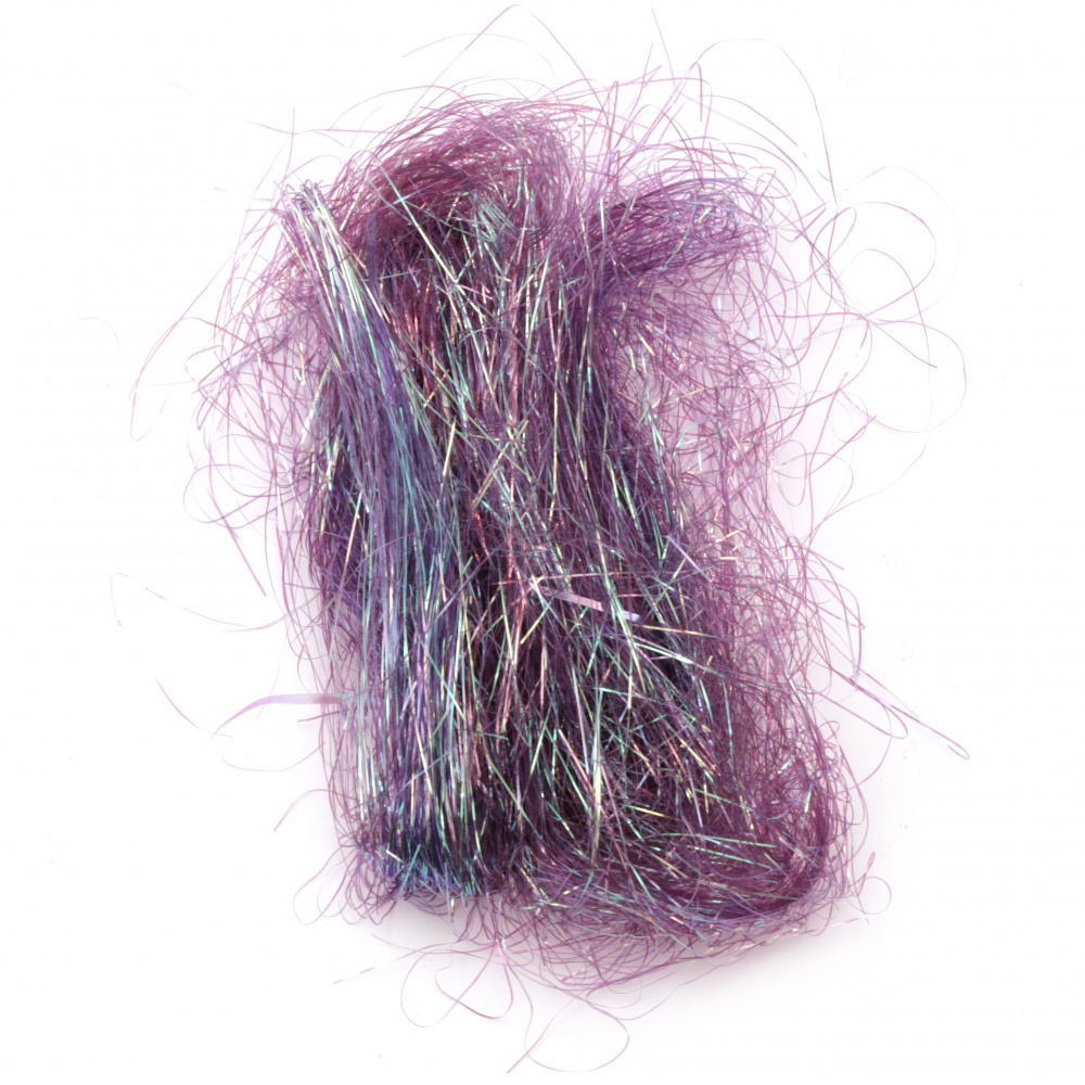 Angel hair purple dark rainbow -10 grams