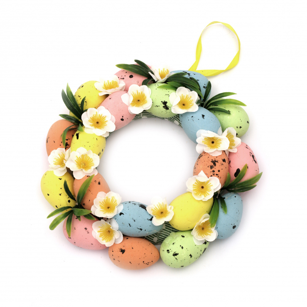 Easter Decorative Wreath for Hanging, 20 cm