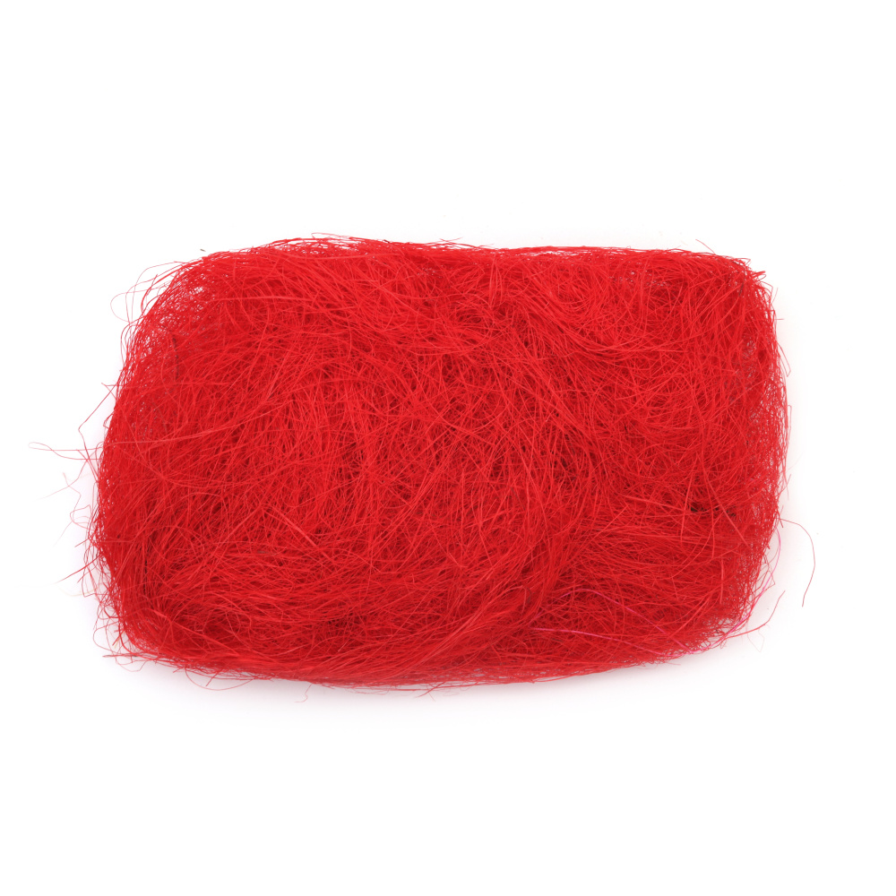 Coconut grass, Red color - 30 grams
