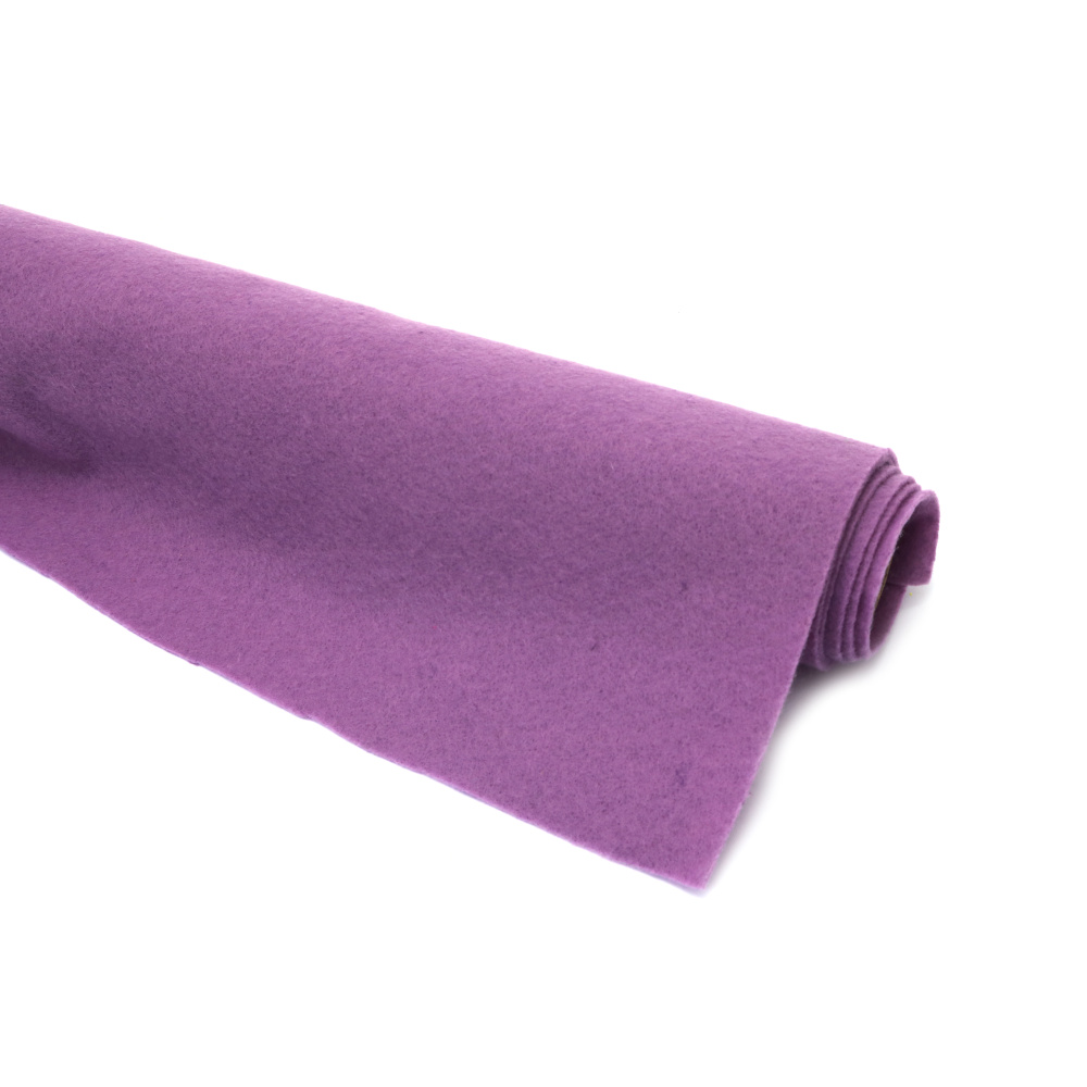 Soft Kraft Felt, 1.5 mm, 45 cm, 180-200 gsm, Purple - 1 Meter