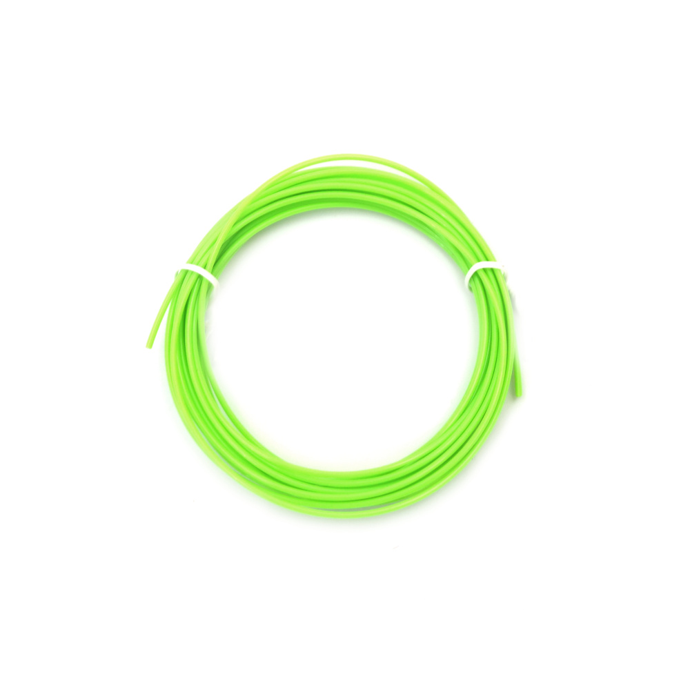 Filament PLA pentru stilou 3D 1,75 mm culoare verde -5 metri
