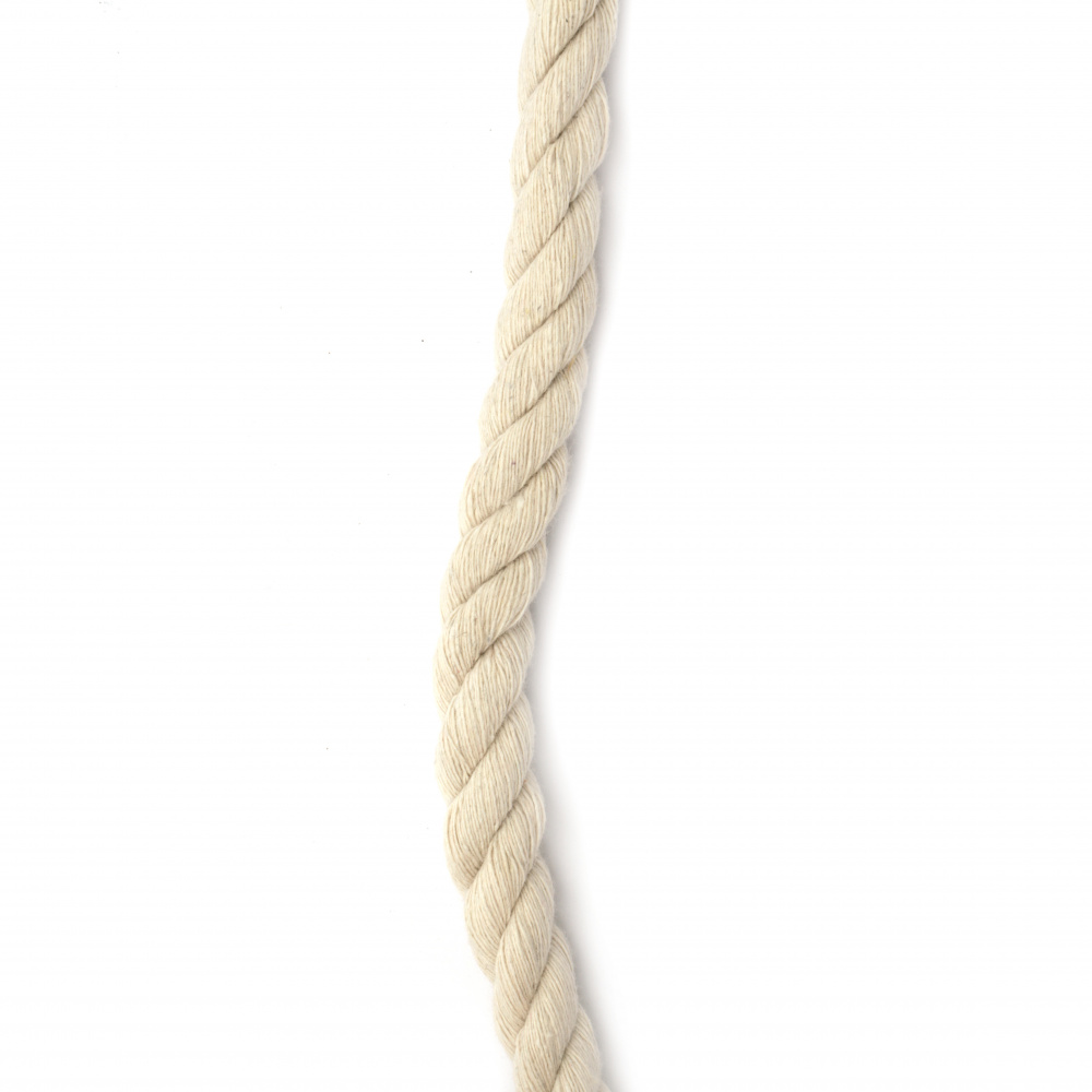Памучно въже за декорация 14 мм -2 метра