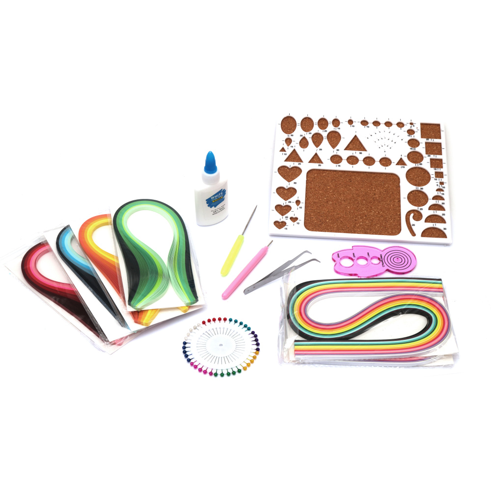 Creative Quilling Kit - 24x20.5x3.5 cm