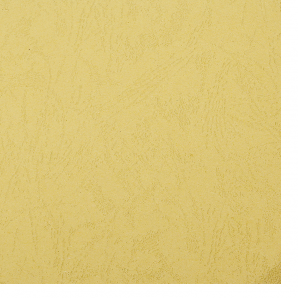 Cardboard for Craft & Decoration  230 g / m2 embossed A4 (21x 29.7 cm) ocher