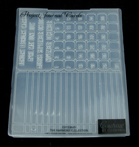 Dosar de relief 12,5x17,8 cm - carduri jurnal proiect