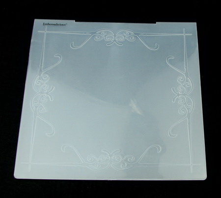 embossing folder frame 20x20 cm
