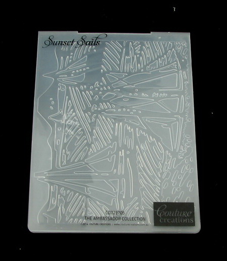 Μήτρα embossing folder A6 10,5x14,5 cm - sunset sails
