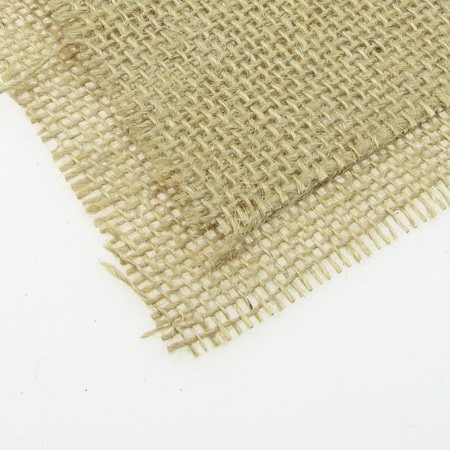 Natural Jute Burlap Ribbon Base for Application DIY Crafts Decorations, Embroidery A4 20x30 cm - 1 piece