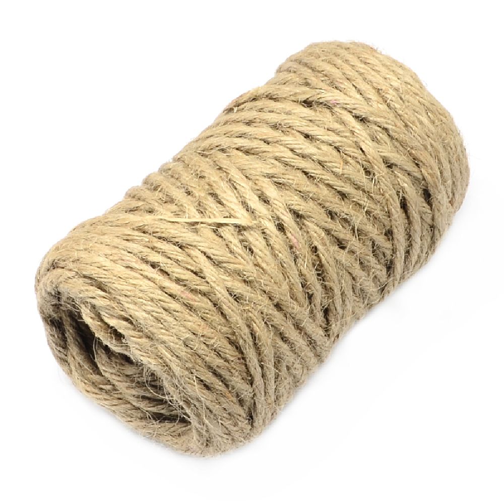Шнур канап усукан 5 мм 5 ката -25 метра