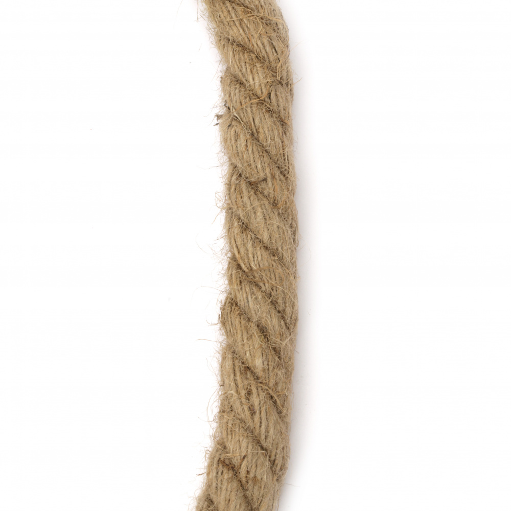 Hemp rope for decoration 16 mm -2 meters