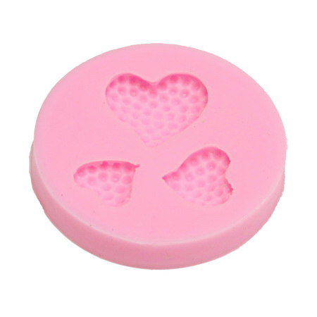 Silicone Mold, 55x10 mm, Heart Shape