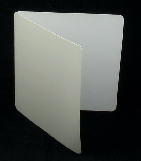 Κάρτα Scrapbooking DIY 16x32,2 cm λευκό LUX
